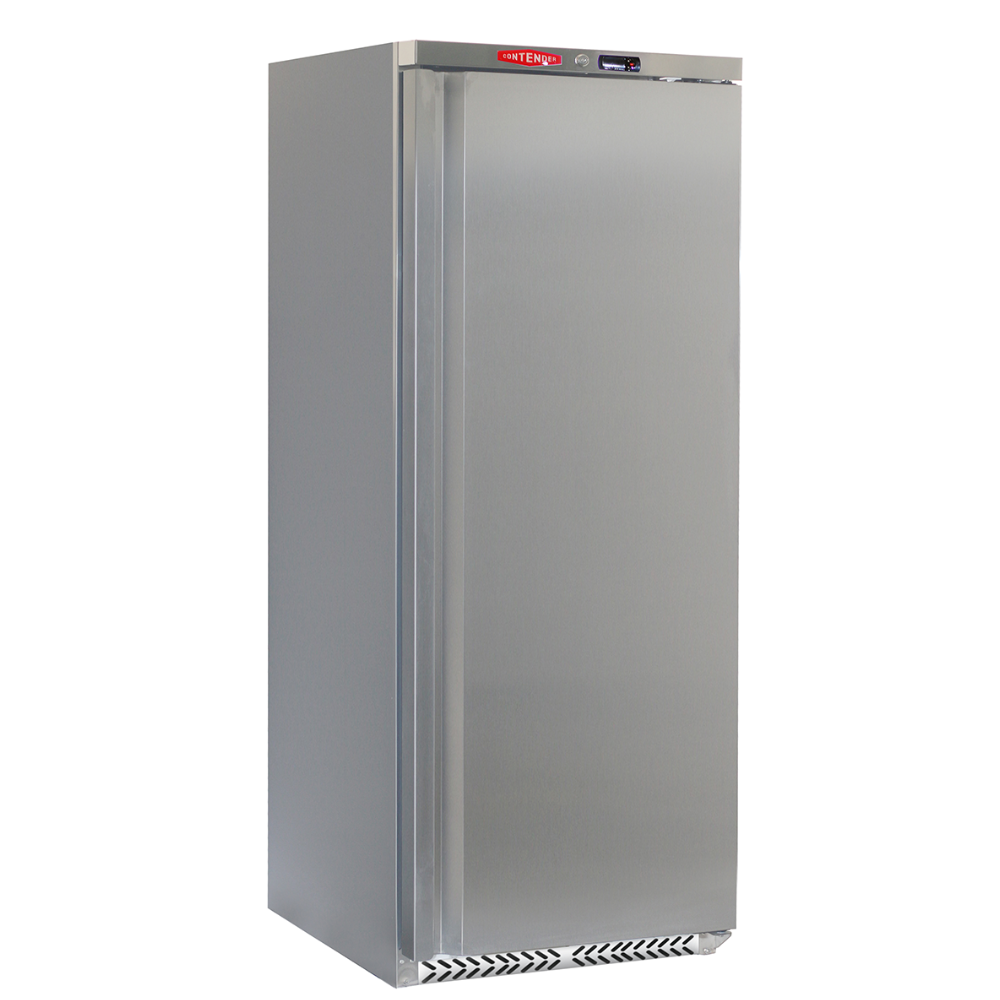 Contender Ventilated Stainless Steel Upright Freezer - 600L Capacity