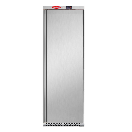 Contender Ventilated Stainless Steel Upright Freezer - 400L Capacity