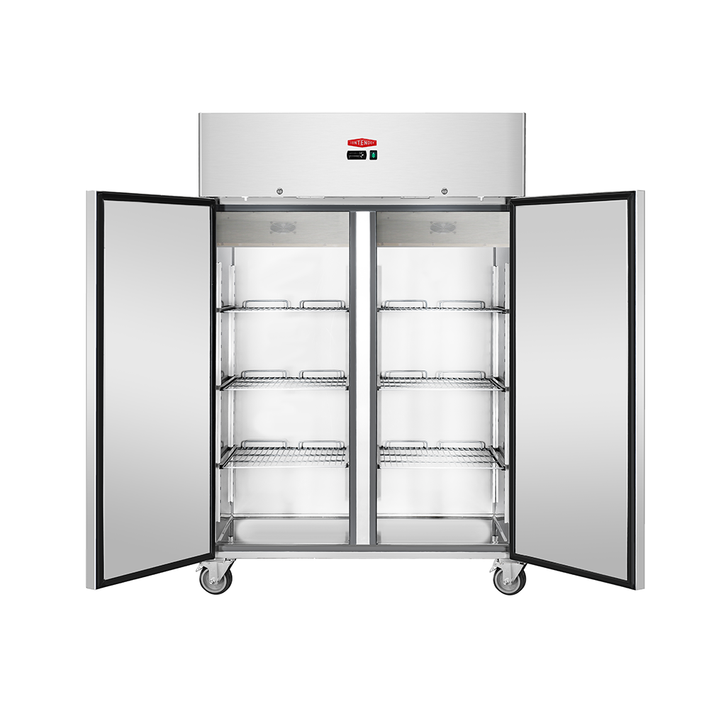 Contender Double Door Stainless Steel Refrigerator