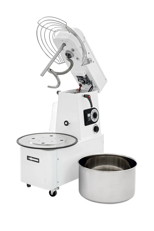 Contender 20L Dough Mixer With Lift Up And Adjustable Variable Speed Inverter