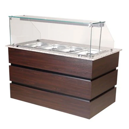 Contender Commercial Heated Display Counter