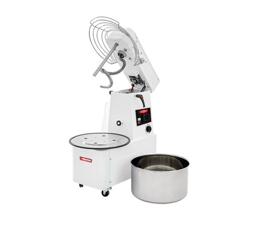 Contender H20 Twin Speed Dough Mixer Lift Up Lid & Removable 32 Litre 24kg Bowl