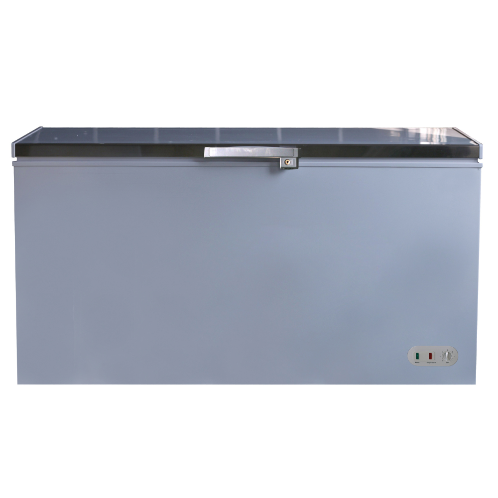 Contender 537L Commercial Chest Freezer With Stainless Steel Lid