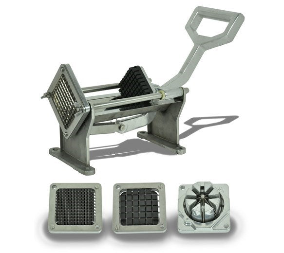Contender Veg Prep - Chip Cutter - Potato Slicer With 4 FREE Cutters Included