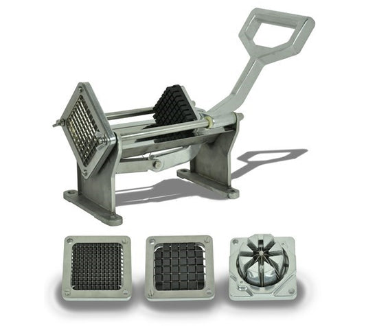 Contender Veg Prep - Chip Cutter - Potato Slicer With 4 FREE Cutters Included