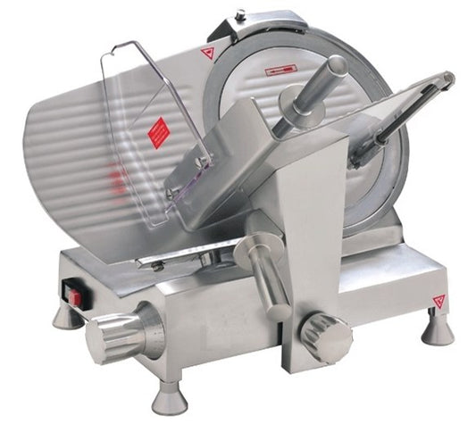 Contender Heavy Duty 12 inch - 300mm Catering Meat Slicer With Emergency Stop
